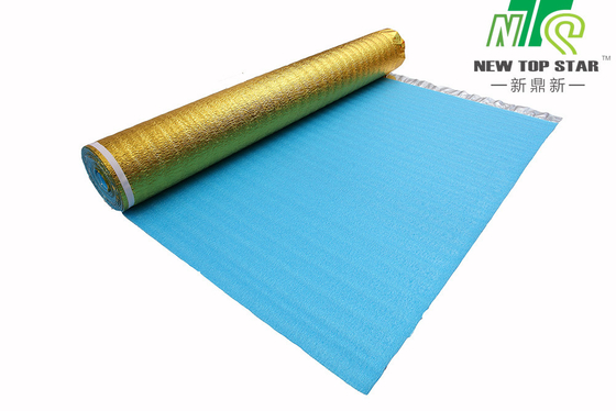 2mm IXPE Foam Underlay Luxury Laminate High End With Golden Film