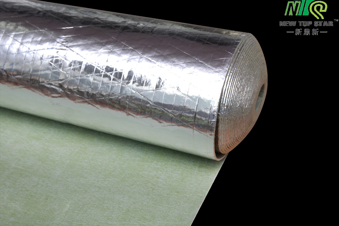 3mm Hardwood Flooring Underlayment 920KGS/m3 Green Acoustic Rubber Underlay