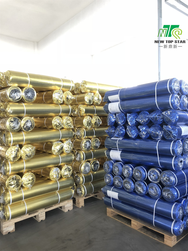 110kg/m3 EVA Acoustic Floor Underlayment 200sqft/roll With Golden Film Coating