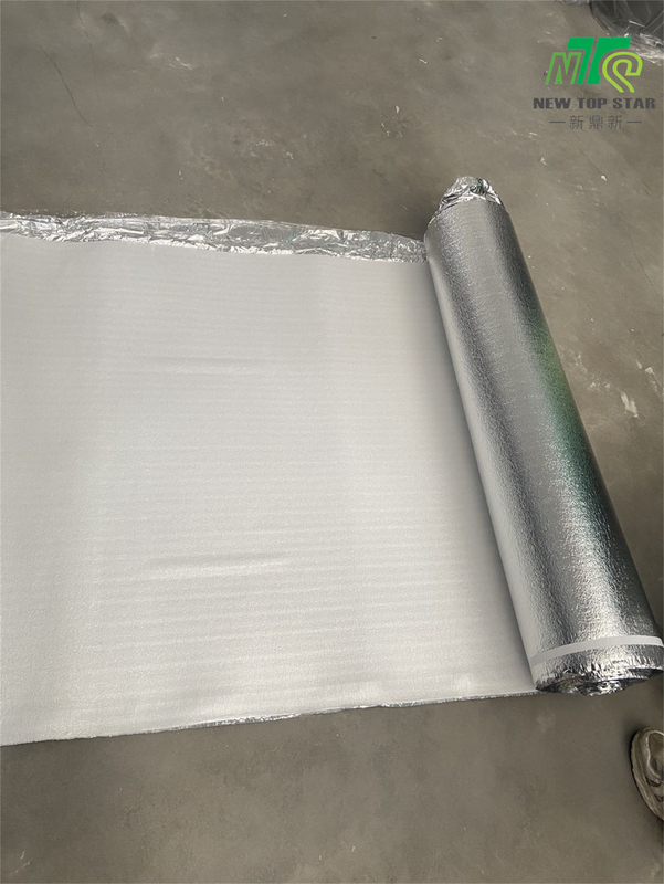 EPE Foam Moisture Proof Underlayment Silver Aluminium Foil Underlay