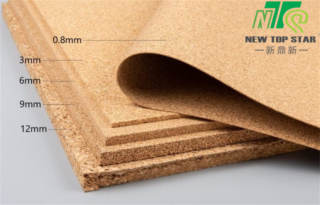 Soundproof 6mm Eco Cork Underlayment Sheets 6 Sq.Ft. Rohs
